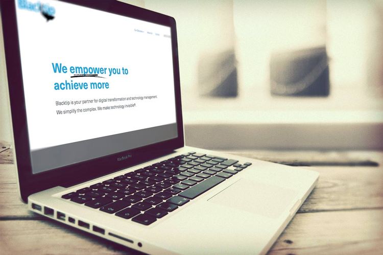 Blacktip IT Services Website Redesign